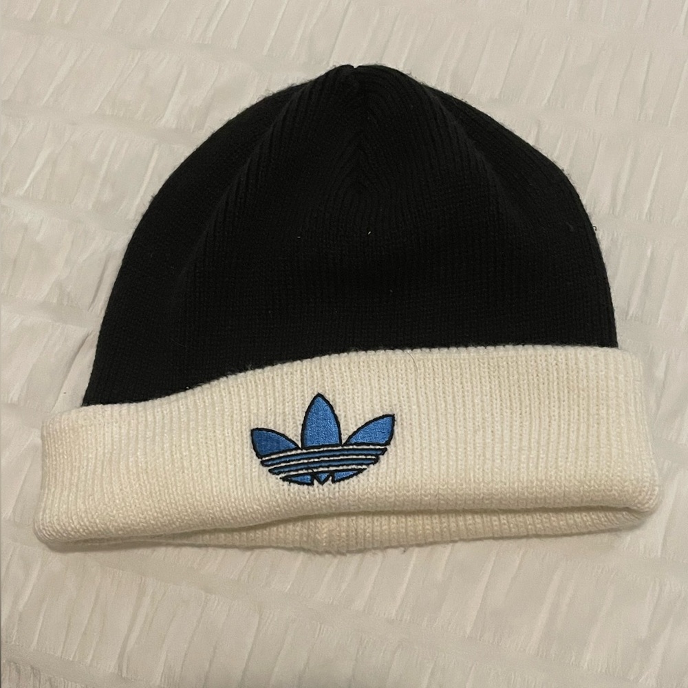 Men's Adidas Trefoil Oversized Cuff Beanie